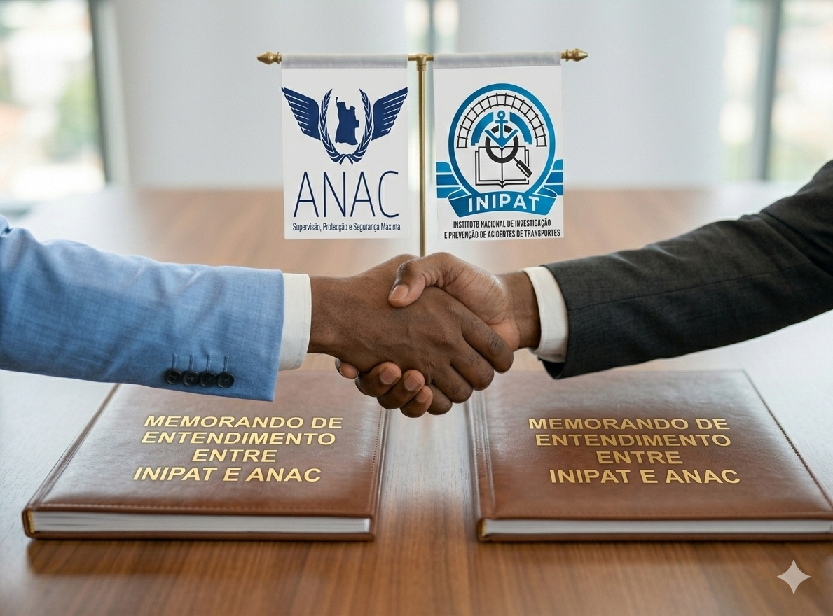 INIPAT CELEBRA MEMORANDO DE ENTENDIMENTO COM ANAC - ANGOLA